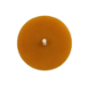 BeesFriend hand-poured pure beeswax round tea light, made from rescued hive cappings wax